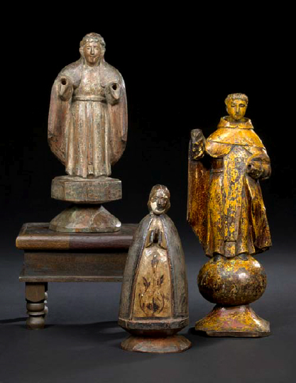 Group of Three Spanish Colonial