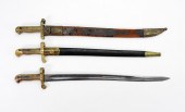 GROUP OF THREE U.S. SABER BAYO