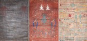 Group of three various Sino-Ti