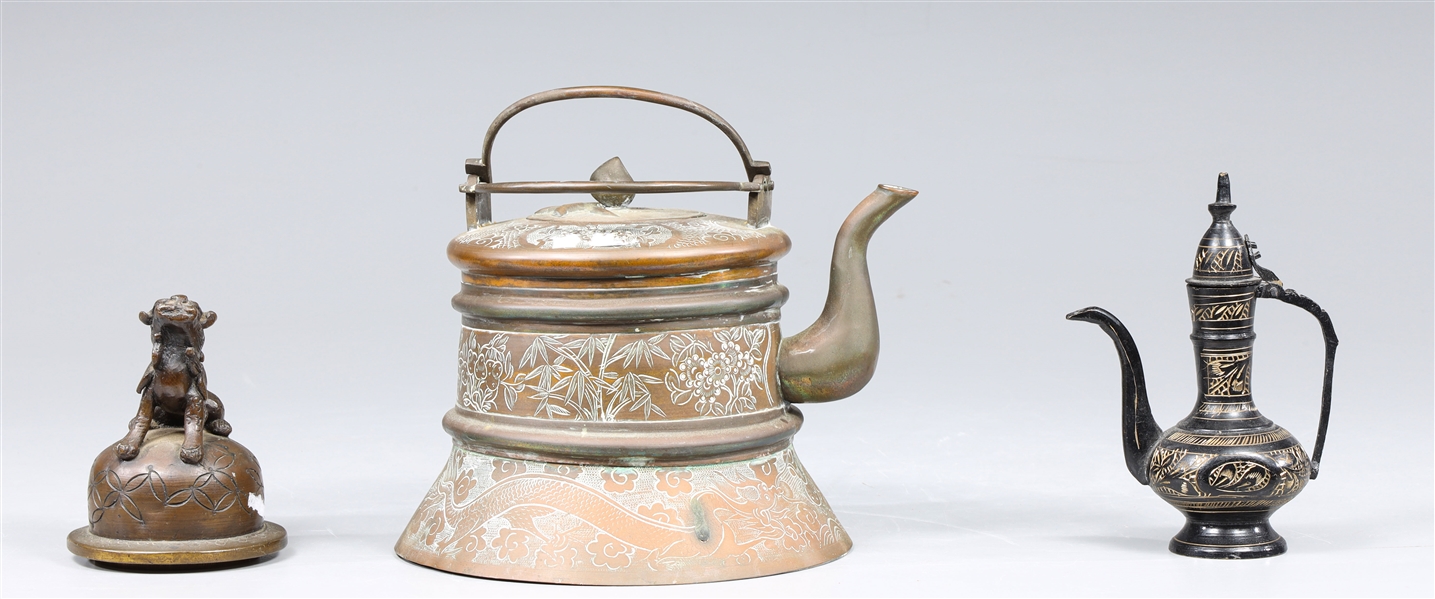 Group of three vintage Asian