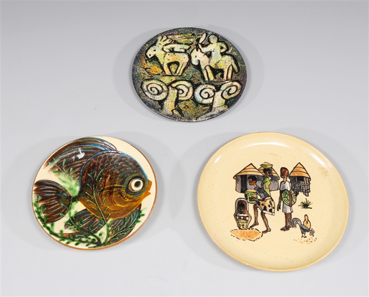 Group of three vintage decorative