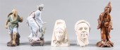 Group of three vintage figures