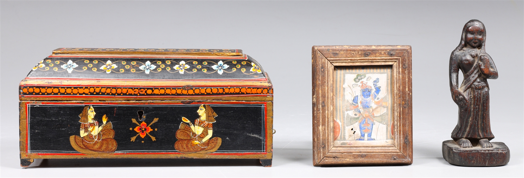 Group of three vintage Indian