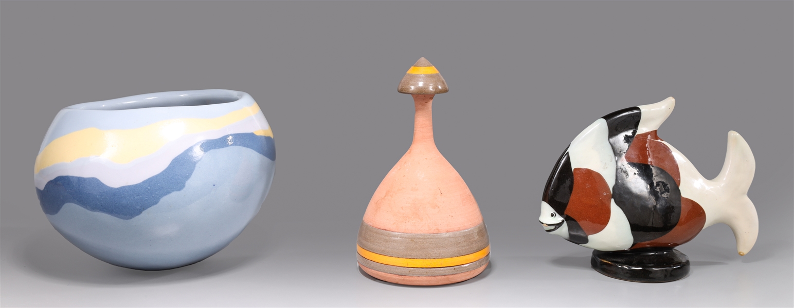 Group of three vintage studio