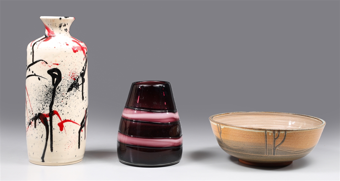 Group of three vintage studio