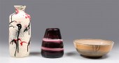 Group of three vintage studio
