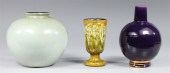 Group of three vintage studio