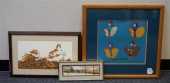 GROUP OF THREE WATERCOLORS AND