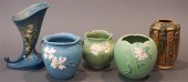 GROUP OF THREE WELLER POTTERY