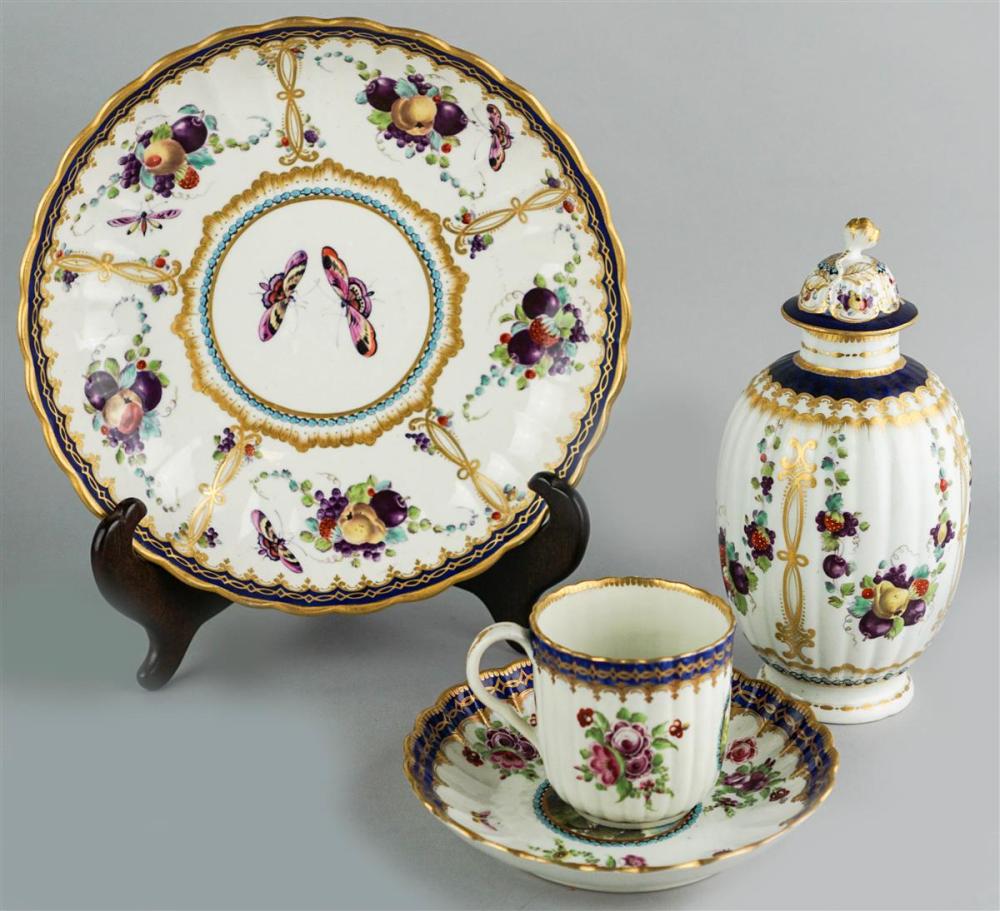 GROUP OF THREE WORCESTER