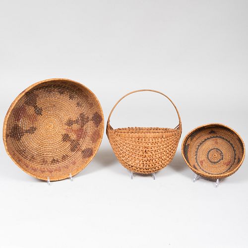 GROUP OF THREE WOVEN
