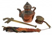 GROUP OF TIBETAN ARTIFACTSGrou