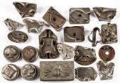 GROUP OF TIN COOKIE CUTTERS AN