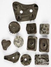 GROUP OF TIN COOKIE CUTTERS<br