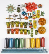 GROUP OF TIN TOYS, TO INCLUDE