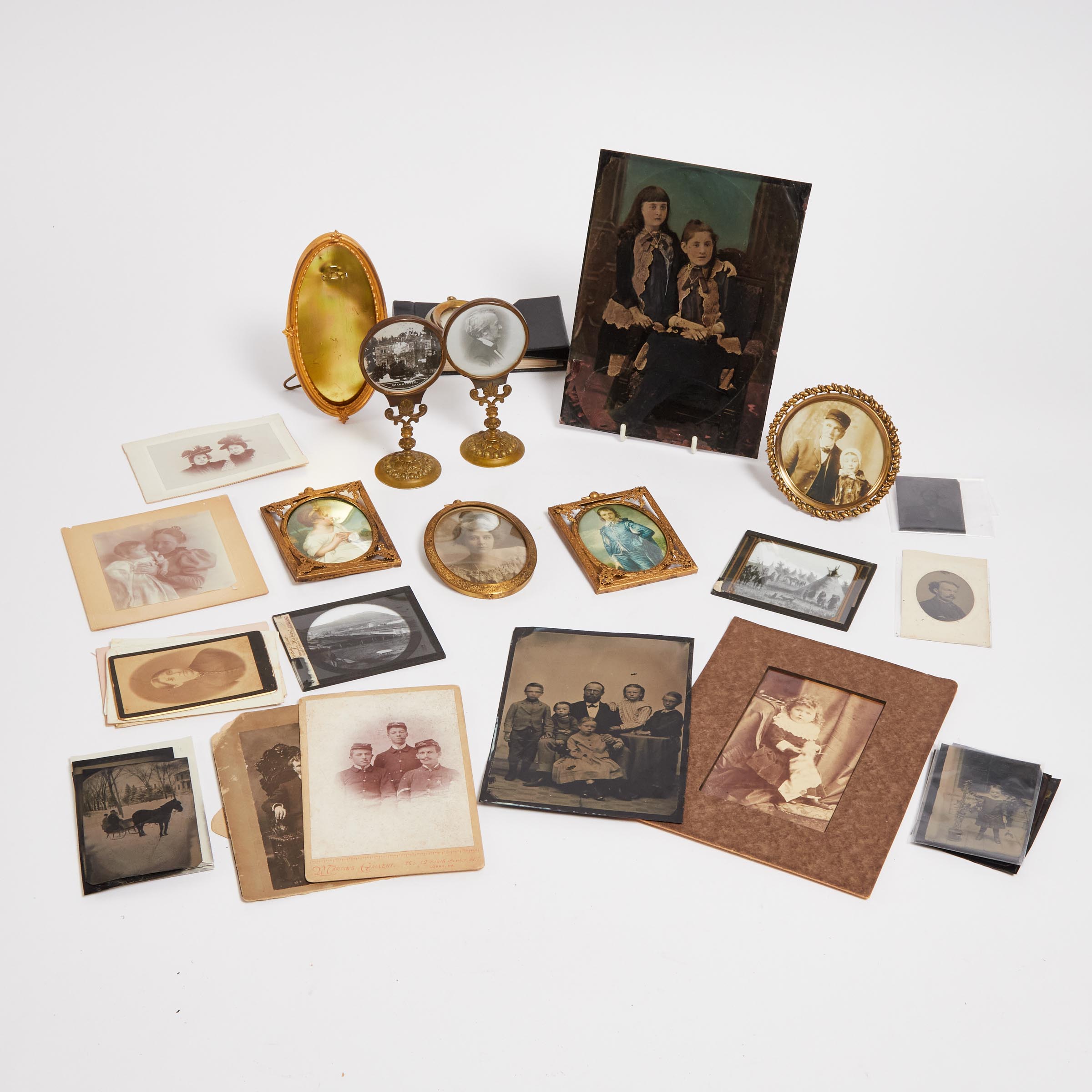Group of Tintypes, Photographic