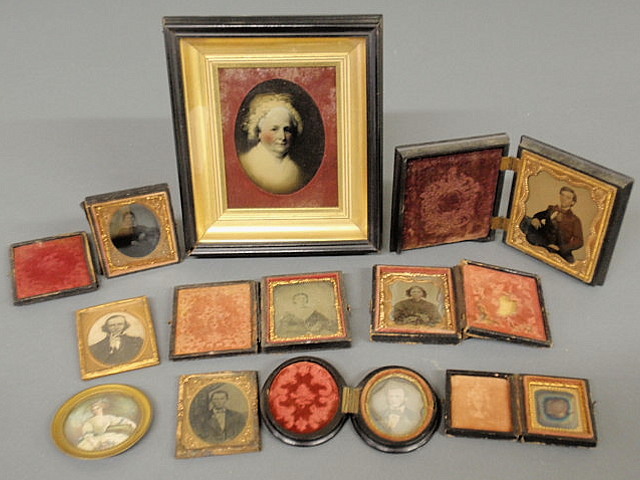 Group of tintypes two