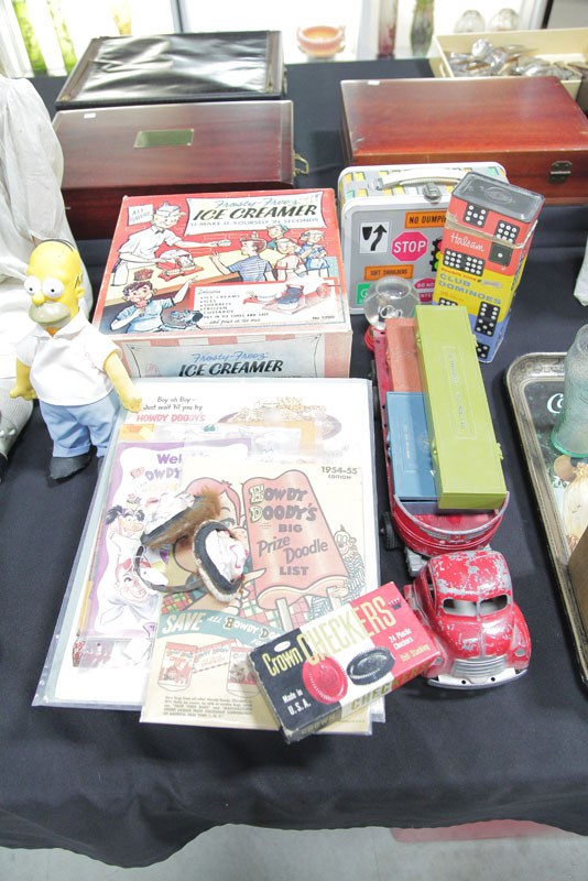 GROUP OF TOYS. Including three Marx