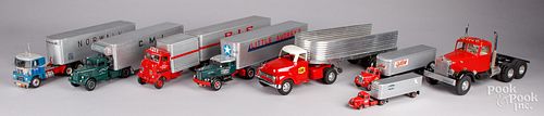 GROUP OF TRACTOR TRAILER