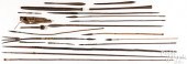 GROUP OF TRIBAL WEAPONSGroup o