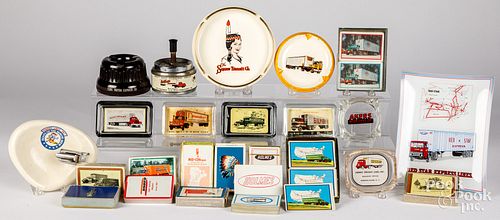 GROUP OF TRUCKING ADVERTISING
