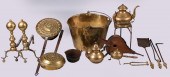 GROUP OF TWELVE ANTIQUE FIREPL