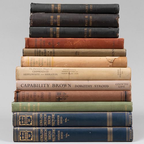 GROUP OF TWELVE BOOKS RELATING TO