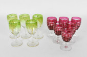 GROUP OF TWELVE CUT TO CLEAR C