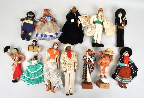 GROUP OF TWELVE VINTAGE