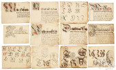 GROUP OF TWELVE VORSCHRIFT AND