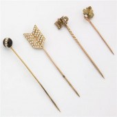 Group of Twenty Pearl Stickpin