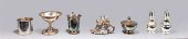 Group of twenty silver plate c