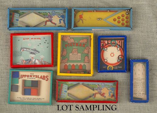 Group of twenty-six dexterity games