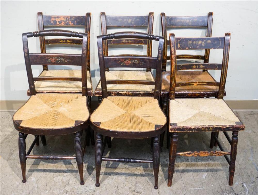 GROUP OF TWO AND FOUR ASSEMBLED