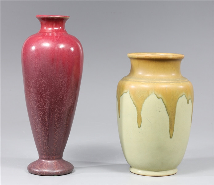 Group of two antique art nouveau