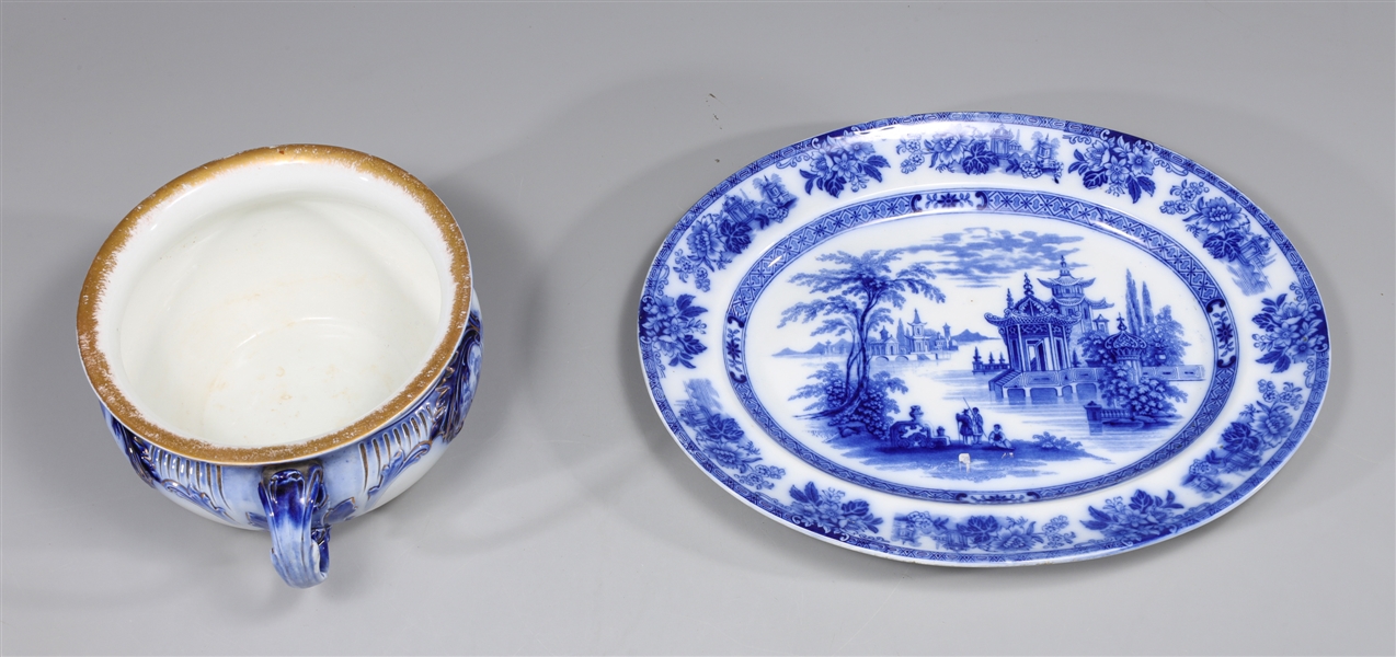 Group of two antique Doulton