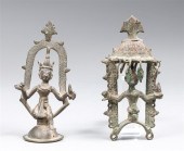 Group of two antique Indian br