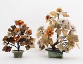 GROUP OF TWO CHINESE HARDSTONE