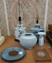 GROUP OF TWO CHINESE PORCELAIN