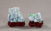Group of Two Chinese Well-Carv