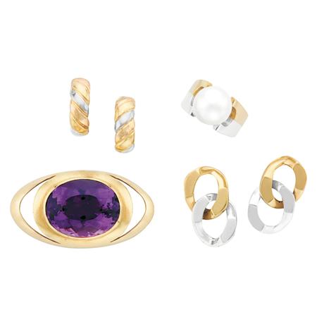 Group of Two-Color Gold