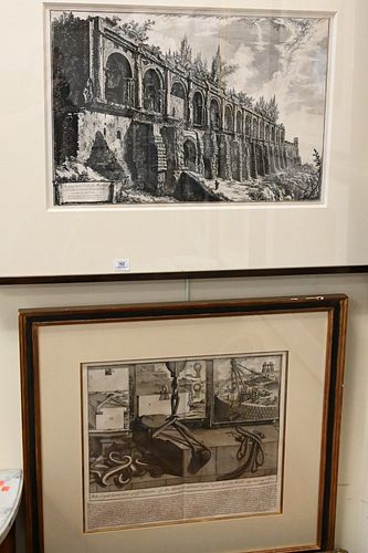 GROUP OF TWO ENGRAVINGS AFTER