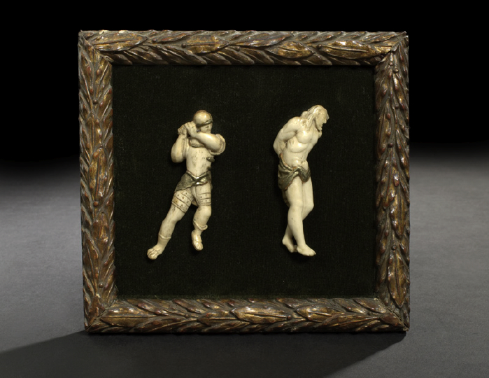 Group of Two Framed Depictions of