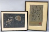 GROUP OF TWO FRAMED JAPANESE P