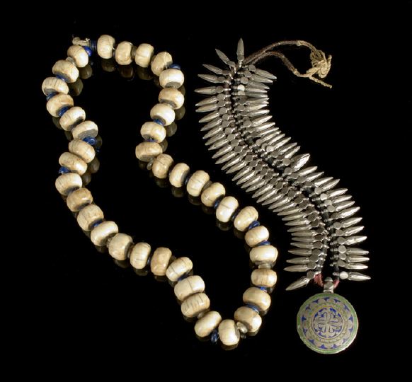 Group of Two Interesting Necklaces,