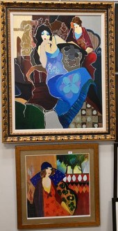 GROUP OF TWO ITZCHAK TARKAY (I