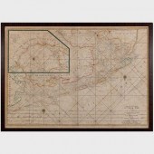 GROUP OF TWO MAPSTwo engraved