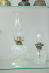 GROUP OF TWO OPALESCENT ART GL