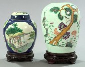 Group of Two Oriental Covered