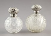 Group of Two Perfume Bottles,